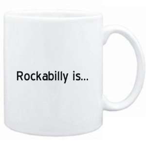  Mug White  Rockabilly IS  Music