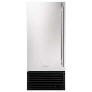  Jenn Air Ice Machine   Black Cabinet W/ Stainless Door 