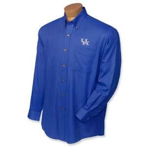    Kentucky Wildcats Royal Twill Button Down Shirt