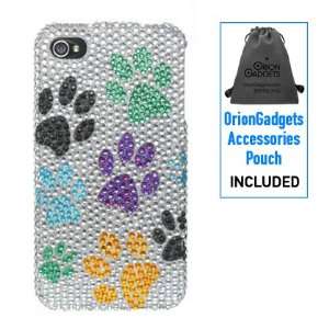  Full Diamond Plastic Case w/ Dog Paws (Multicolor) for 