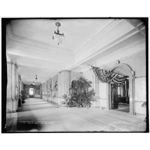   corridor,second floor,Wayne County Building,Detroit