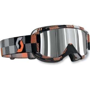 Scott USA 89Si Pro Youth Goggles , Color: Grizzle/Silver Chrome Lens 