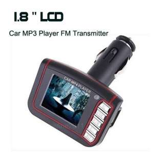 LCD Car MP4 Player Car FM Transmitter SD USB+Remote  