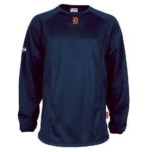 Detroit Tigers Authentic Collection Navy Road Tech Fleece Sweatshirt