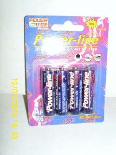 Batterien AA R6 POWER LINE Mignon 4er Pack 4260000031282  