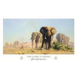    The Ivory Is Theirs by David Shepherd 39x23