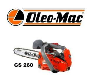 Oleo Mac   GS 260 Motorsäge Baumpflegesäge Einhandsäge NEU in 