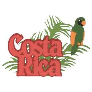  International: Costa Rica Laser Die Cut: Arts, Crafts 