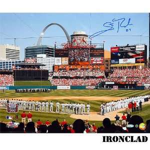  Ironclad St. Louis Cardinals Ironclad  Scott Rolen Signed 