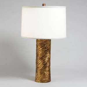  Waves Table Lamp in Gold