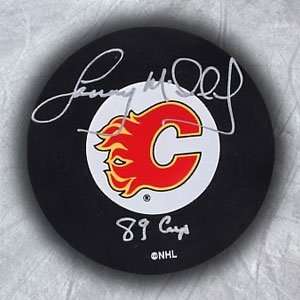  Lanny Mcdonald Calgary Flames Autographed/Hand Signed 