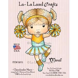   Crafts Cling Rubber Stamp, Cheerleader Marci Arts, Crafts & Sewing