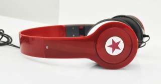 New Red High Quality Stereo Headphones Earphone Headset For DJ PSP MP3 