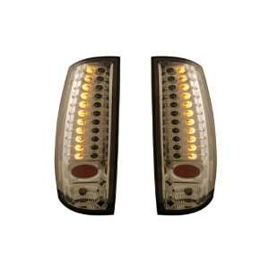    Chevy IPCW Platinum Smoke LED Tail Lights LEDT 311SA: Automotive