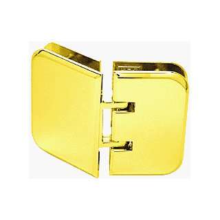   135 Series Gold Plated 135° Glass to Glass Hinge