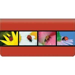  Lady Bug Luck Checkbook Cover