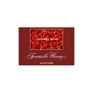  Tomasello Winery Cherry Fruit Wine (500ml) Grocery 