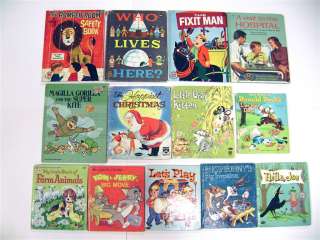   Childrens Books, 30 Little Golden, Wonder, Lowe, Tell a Tale, Elf