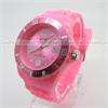 FASHION Unisex Jelly Candy Dial Quartz Wrist Watch bangle 11 colors 