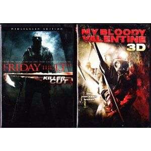 Friday the 13th Killer , My Bloody Valentine DVD SET  