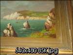 British 19th Cen Oil Listed artist Robert Weir Allan Seascape 