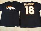 503 MENS NFL Apparel Broncos PEYTON MANNING Football Jersey Shirt NAVY 
