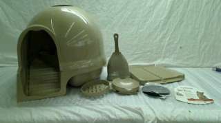 Booda Dome Cleanstep Cat Box, Titanium  