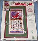 Dimensions BELIEVE Advent Calendar Christmas Counted Cross Stitch Kit 