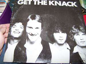 The Knack   Get the Knack LP RECORD my sharona VINYL  