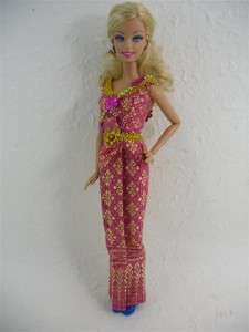 Collection Traditional Thai Barbie Dress Outfit Costume  