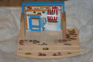 RARE~BRIO,RICHARD SCARRY~GROCERY STORE~wood TRAIN track  