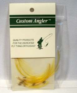 Custom Angler Golden Pheasant Crest Fly Tying Feathers  