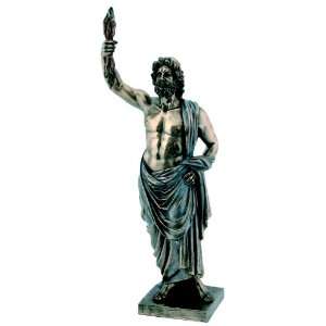   Gott Zeus Figur Skulptur Statue  Küche & Haushalt
