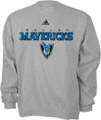 Dallas Mavericks Youth Adidas True Logo Fleece Crewneck Sweatshirt