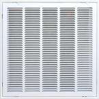 Home Depot   20 in. x 20 in. White Return Air Vent Filter Grille with 