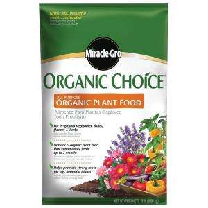 Miracle Gro Organic Choice 15 lb. Dry All Purpose Plant Food 400959 at 