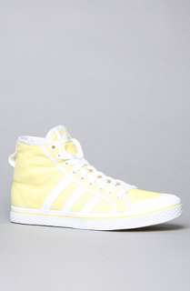 adidas The Honey Stripes Mid Sneaker in Clear Yellow  Karmaloop 