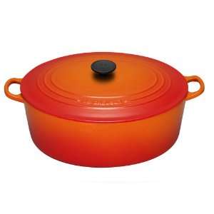 Le Creuset 25002400902461 Bräter Tradition oval 40 cm ofenrot  