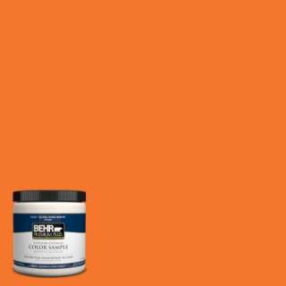 BEHR Premium Plus 8 Oz. Kumquat Interior/Exterior Paint Tester # 230B 