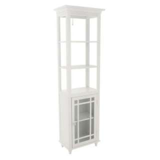 Elegant Home Albion 18 In. Linen Tower in White HD17459 at The Home 