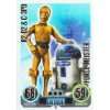 Star Wars Force Attax Einzelkarte 183 R2 D2 & C 3PO Droide Foce 