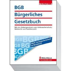 BGB   Bürgerliches Gesetzbuch Ausgabe 2011/I Mit den Nebengesetzen 