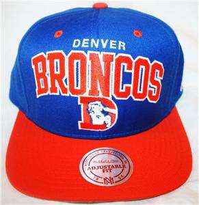 Mitchell & Ness Denver Broncos Retro Snapback Cap Elway  