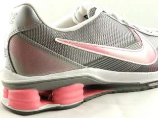 NIKE SHOX FLY ZIPSISTER+ NEW Womens Pink Grey iPod Ready Running Shoes 