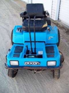 Dixon ZTR 4422 Zero Turn Lawn Mower LOOK!!  