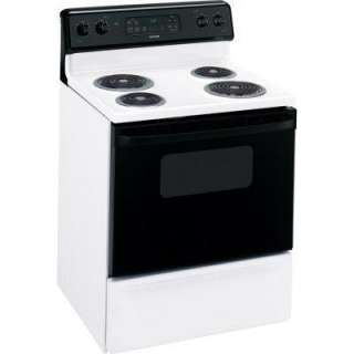 Hotpoint 30 In. Self Cleaning Freestanding Electric Range in White 