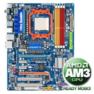 Gigabyte MA790X UD4P Motherboard   AMD 790X, Socket AM3, ATX, Audio 