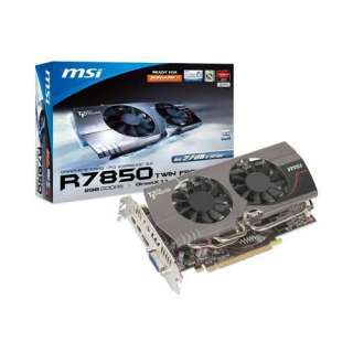 MSI R7850 Twin Frozr 2GD5/OC Radeon HD 7850 Video Card   2048MB, GDDR5 