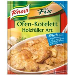   Fix für Ofen Kotelette Holzfäller Art, 16er Pack (16 x 70 g Beutel