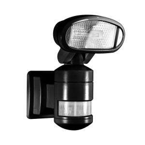   Outdoor Black Motion Tracking Security Light NW200BK at The Home Depot